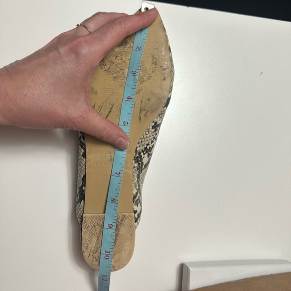 H by Halston Snakeskin Slides Mules size 8 - Picture 10 of 10